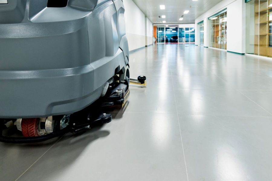 Floor Stripping and Waxing by Radiant Cleaning Services